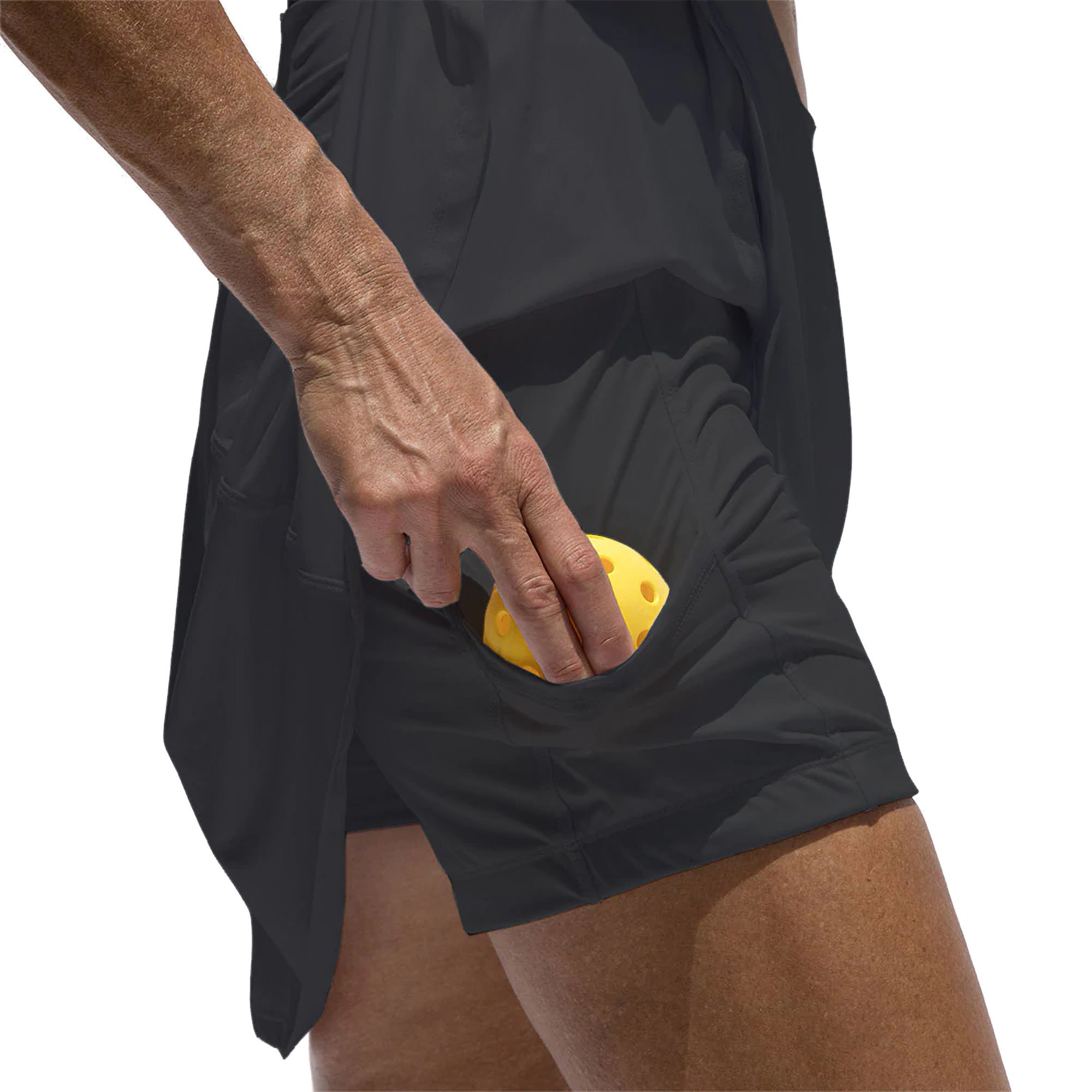 Pickleball Bella Women's Basic Black A-Line Skirt product image