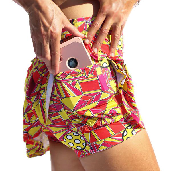 Pickleball Bella Women's Angle Shot 1 Drop Pleat Skort product image