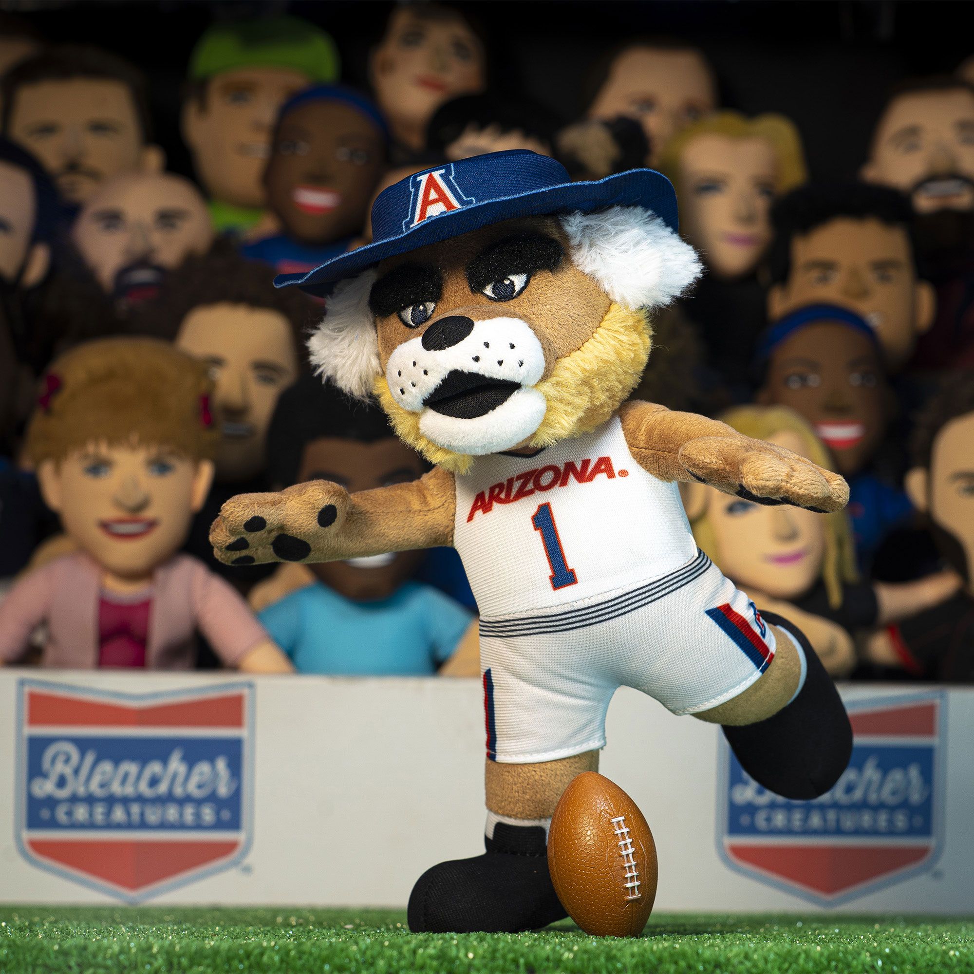 Uncanny Brands Arizona Wildcats 10” Plush Mascot Figure product image