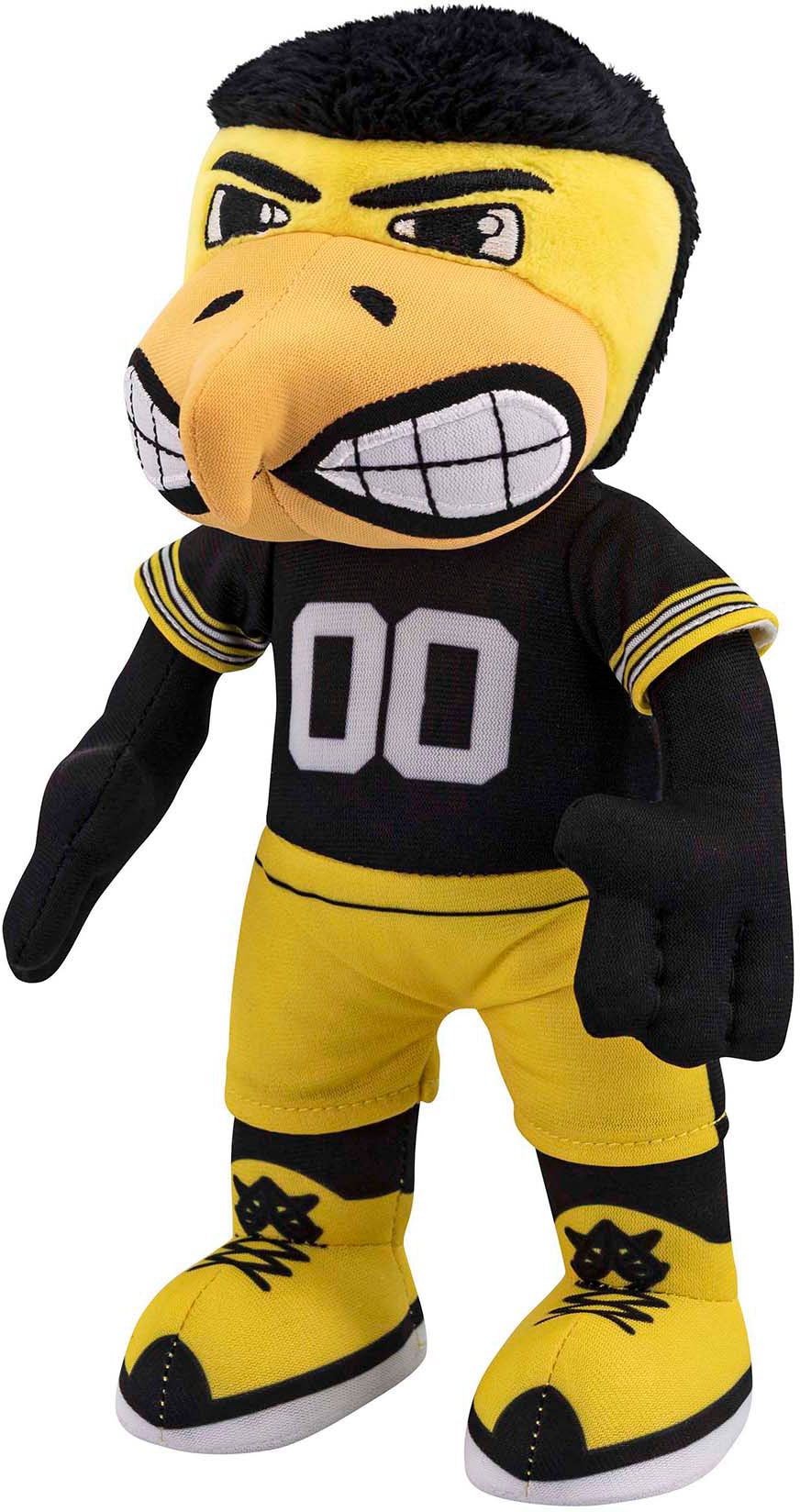 Uncanny Brands Iowa Hawkeyes Mascot Plush