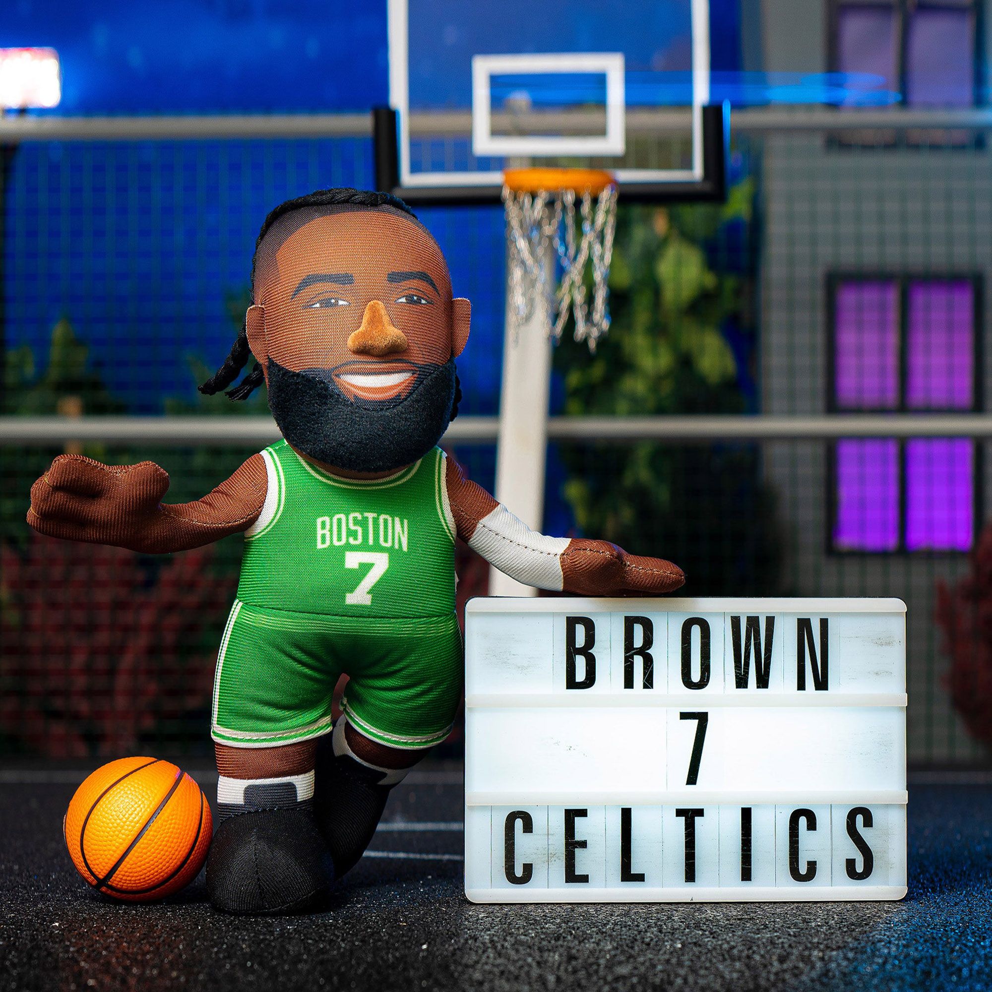 Uncanny Brands Boston Celtics Jaylen #7 Brown Plush product image