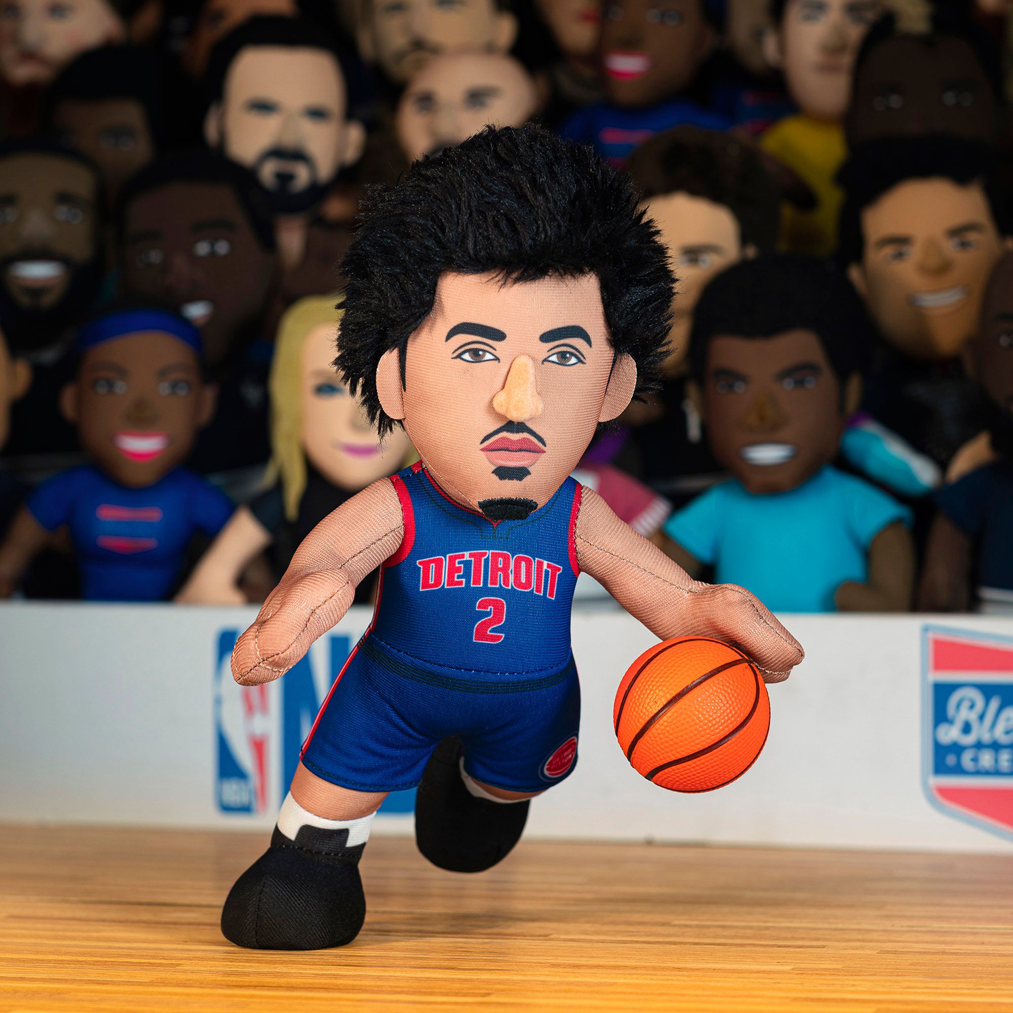 Bleacher Creatures Detroit Pistons Cade Cunningham 10” Plush Player Figure product image