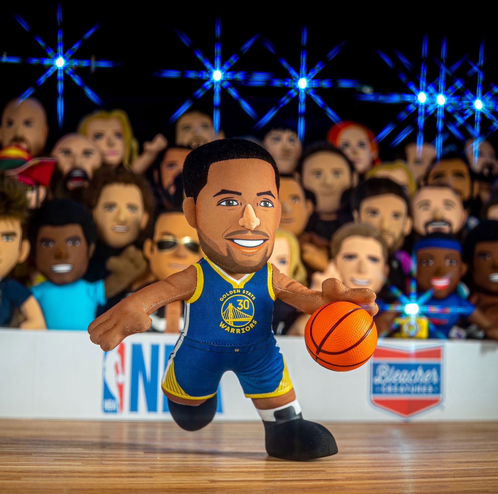 Bleacher Creatures Golden State Warriors Stephen Curry 10” Plush Figure product image