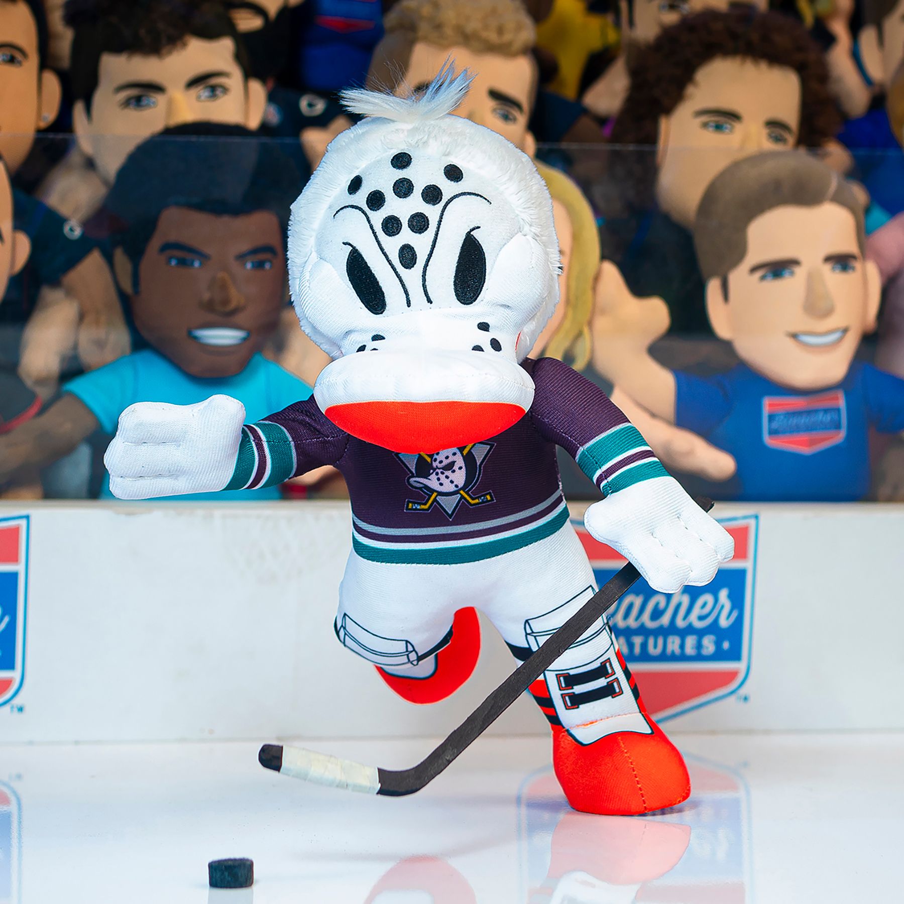 Uncanny Brands Anaheim Ducks Mascot Plush