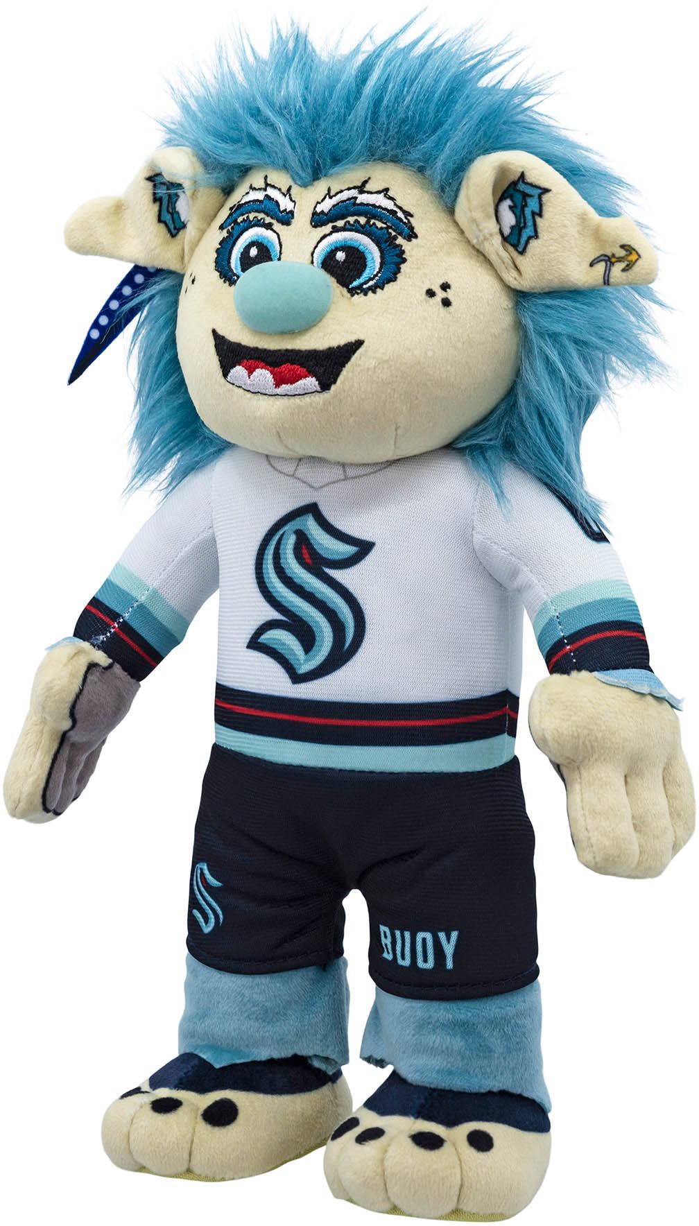 Uncanny Brands Seattle Kraken Mascot Plush