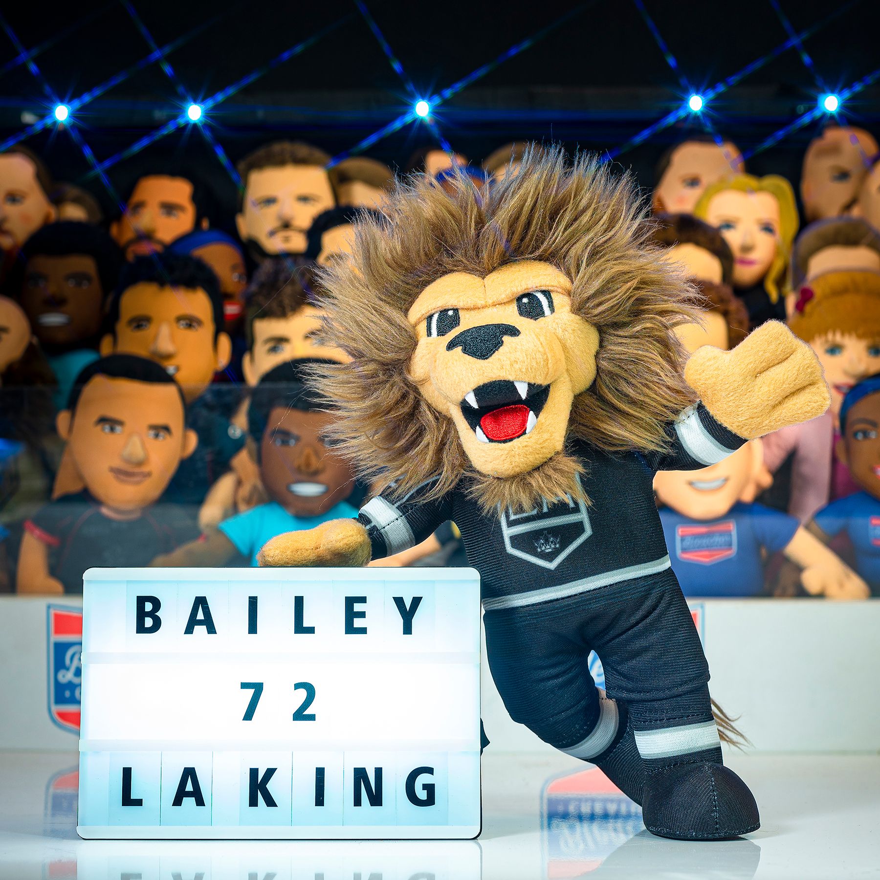 Uncanny Brands Los Angeles Kings Mascot Plush product image