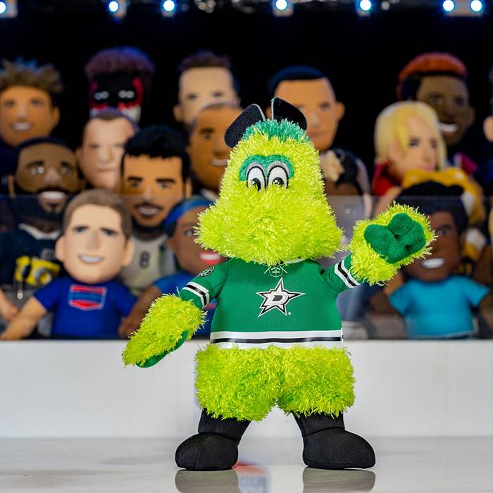 Hockey NHL Dallas Stars Mascot Victor E. Green Stuffed Plush 10
