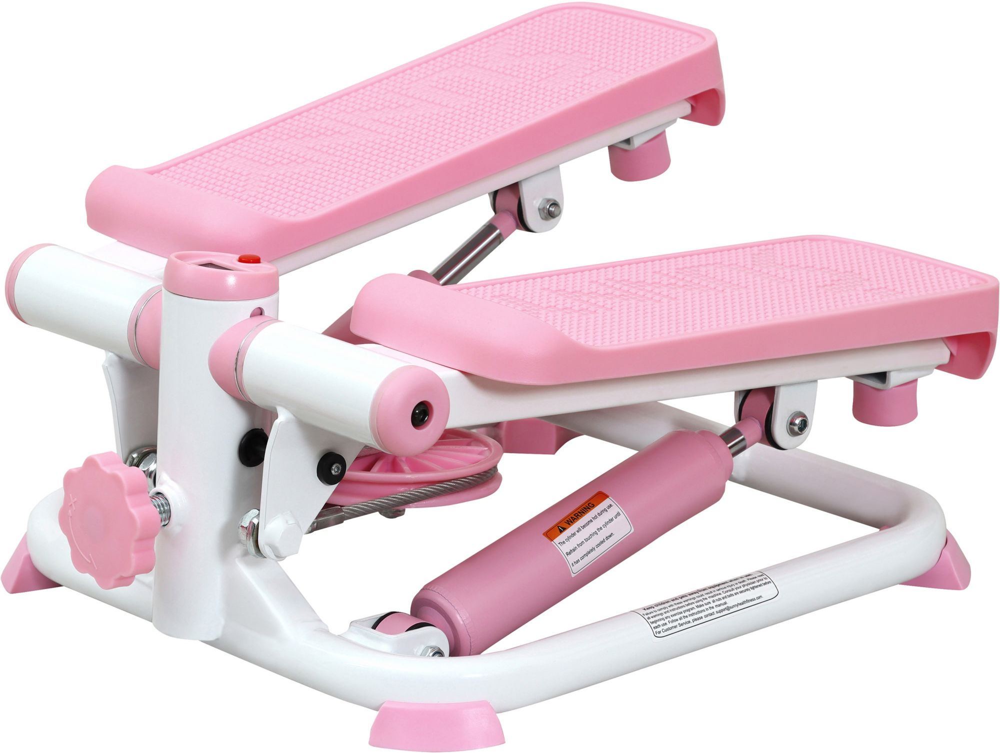 Sunny Health & Fitness Total Body Pink Step Machine product image