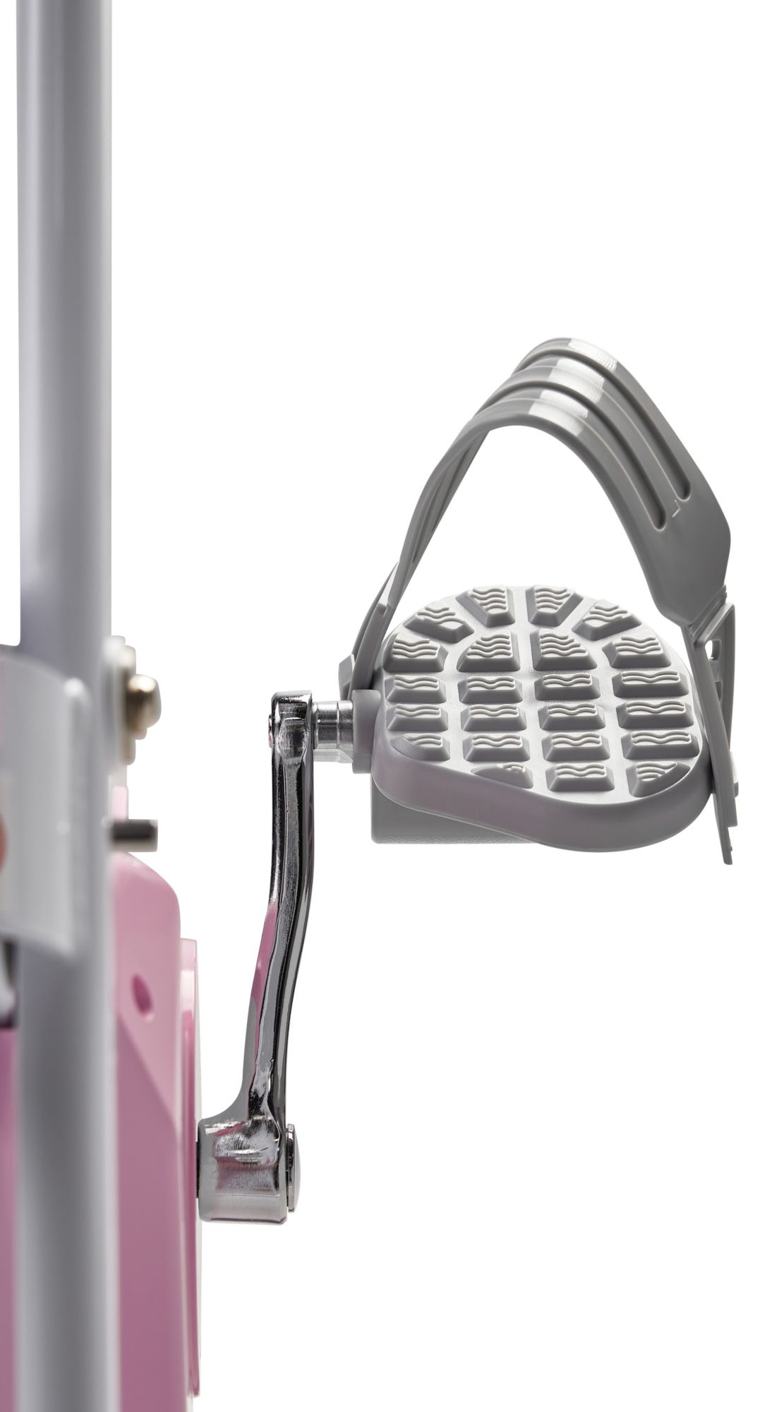 Sunny Health & Fitness Pink Foldable Magnetic Exercise X-Bike product image