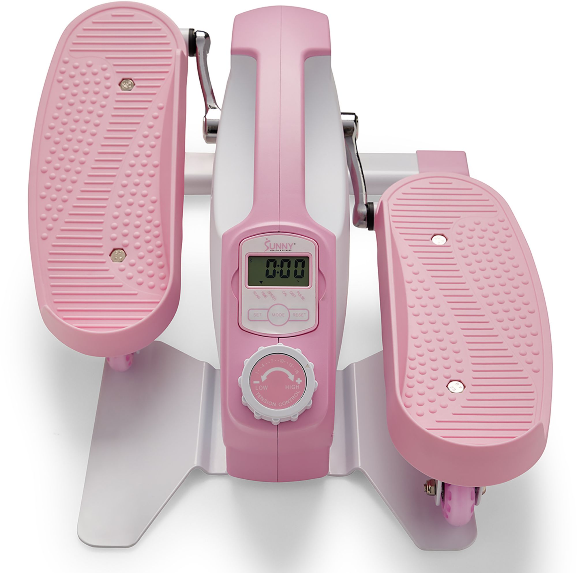 Sunny Health & Fitness Pink Smart Elliptical product image