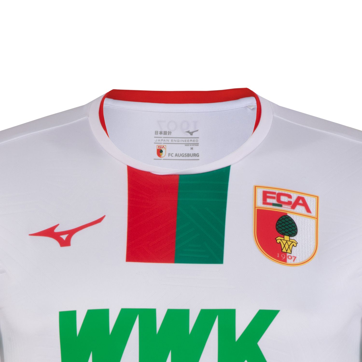 Mizuno FC Augsburg 2023 Home Replica Jersey