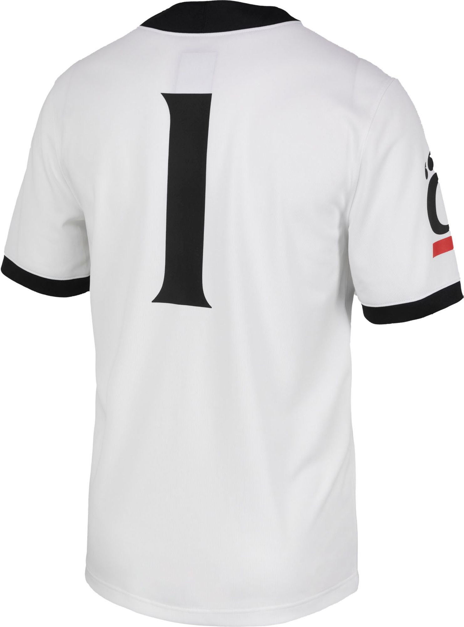 Nike Men's Cincinnati Bearcats #1 White Untouchable Away Game Football Jersey product image