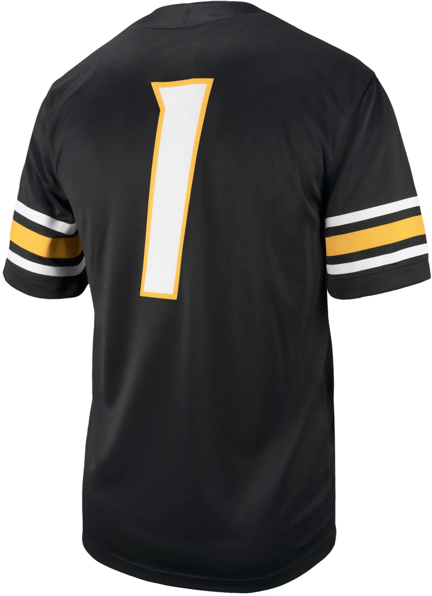 Nike Men's Missouri Tigers #1 Black Replica Home Football Jersey product image