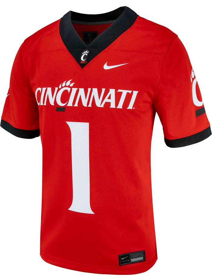 Nike Men's Cincinnati Bearcats #1 Black Replica Basketball Jersey