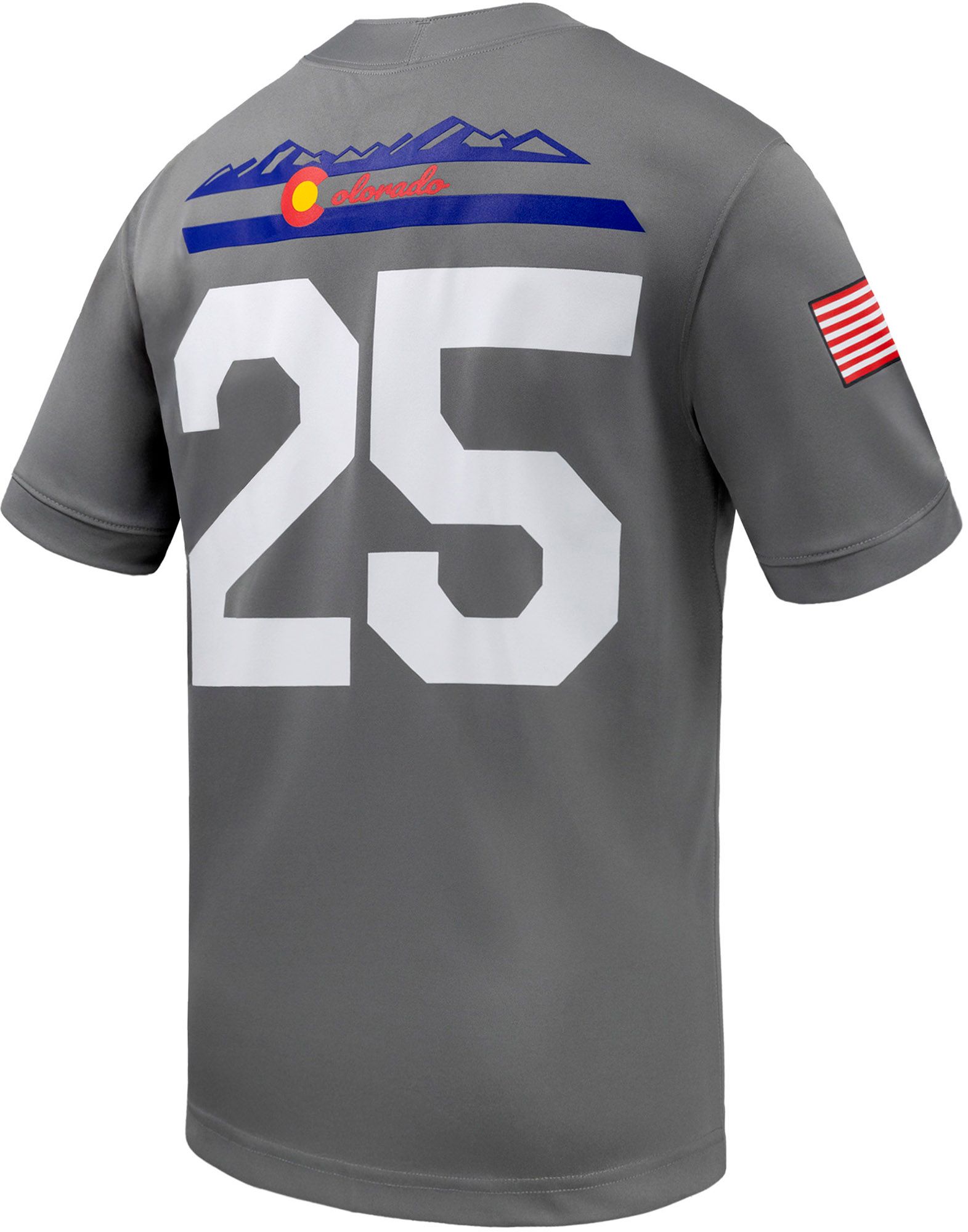 Nike Adult Air Force Falcons Rivalry Grey Replica Football Jersey product image