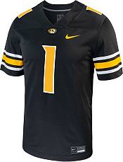 Nike Men's Missouri Tigers #1 Black Untouchable Game Football Jersey product image