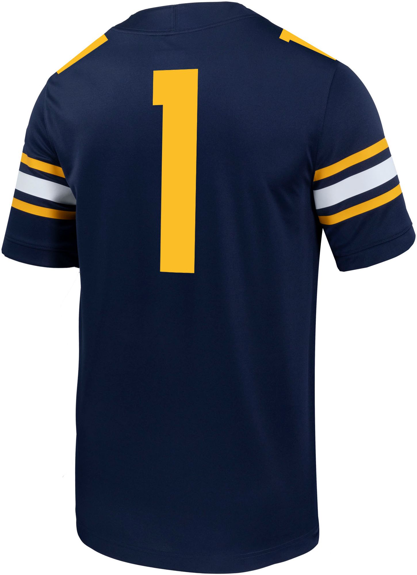 Nike Men's Cal Golden Bears #1 Blue Replica Football Jersey product image