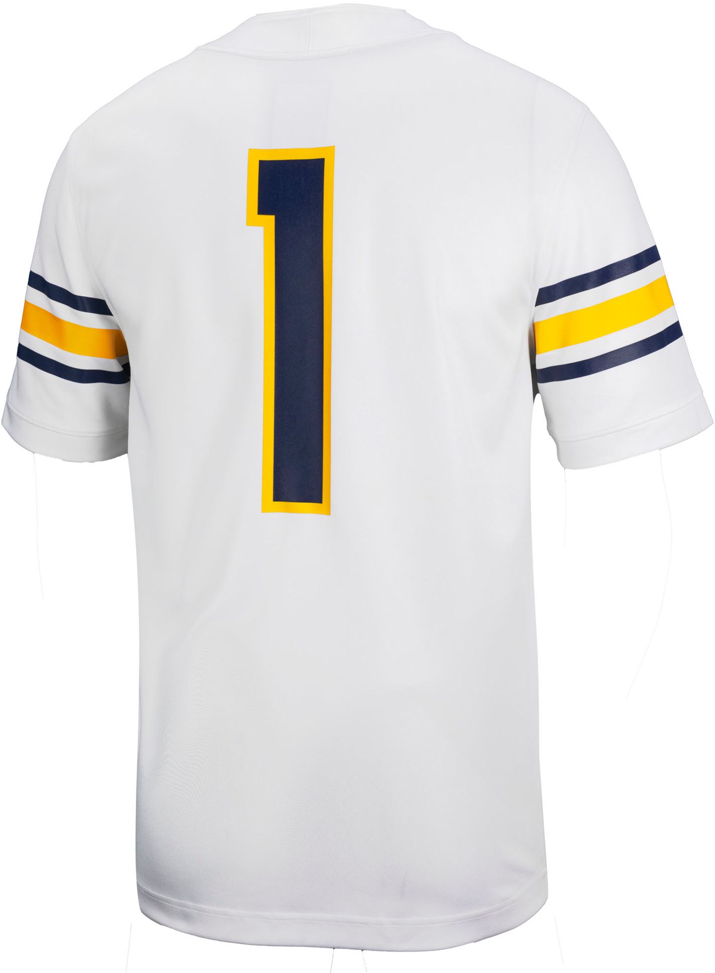 Nike Men's Cal Golden Bears #1 White Replica Football Jersey product image