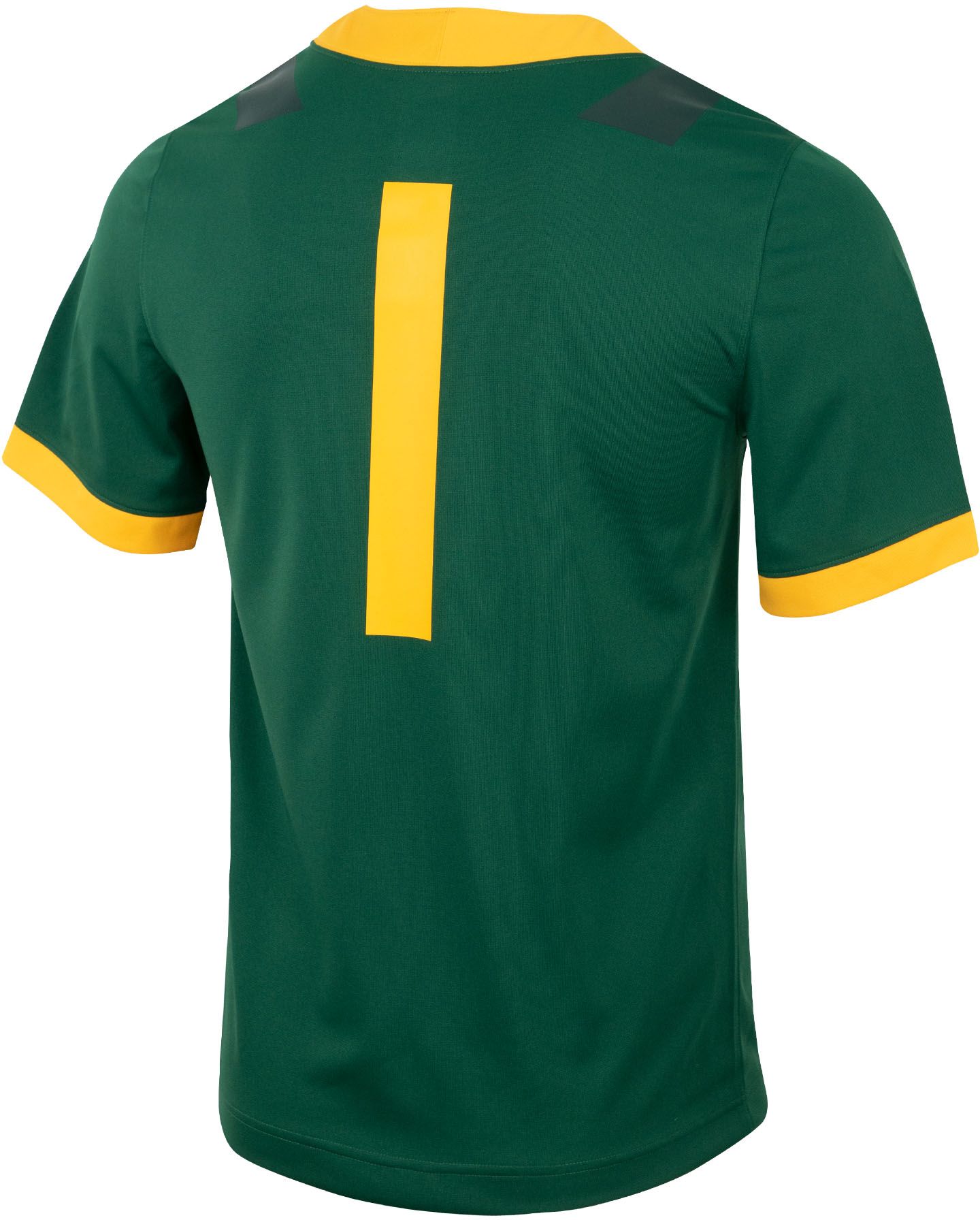 Nike Men's Baylor Bears #1 Green Untouchable Game Football Jersey product image