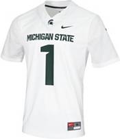 Nike Men's Michigan State Spartans #1 White Untouchable Game Football Jersey product image