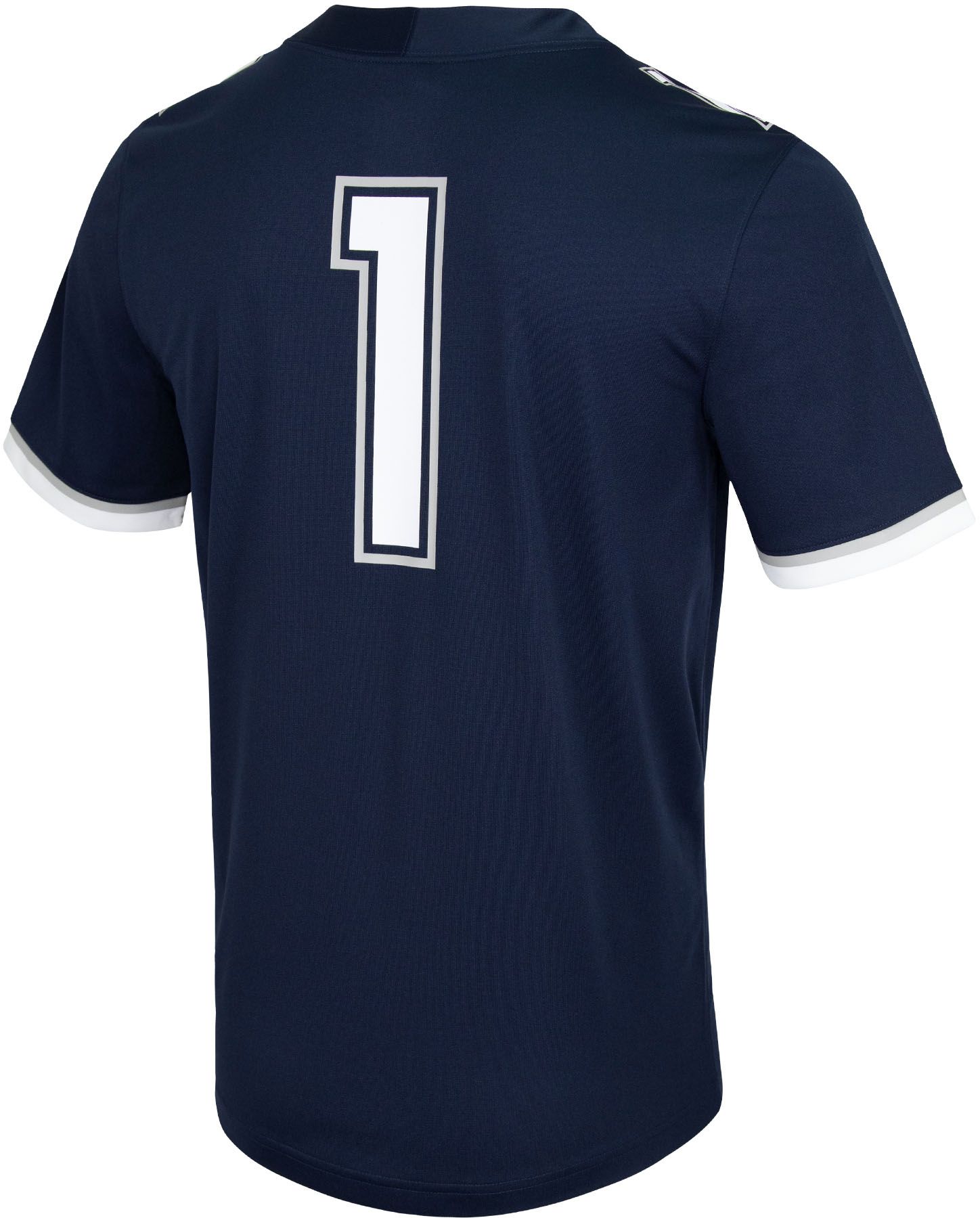 Nike Men's UConn Huskies #1 Navy Untouchable Game Football Jersey product image