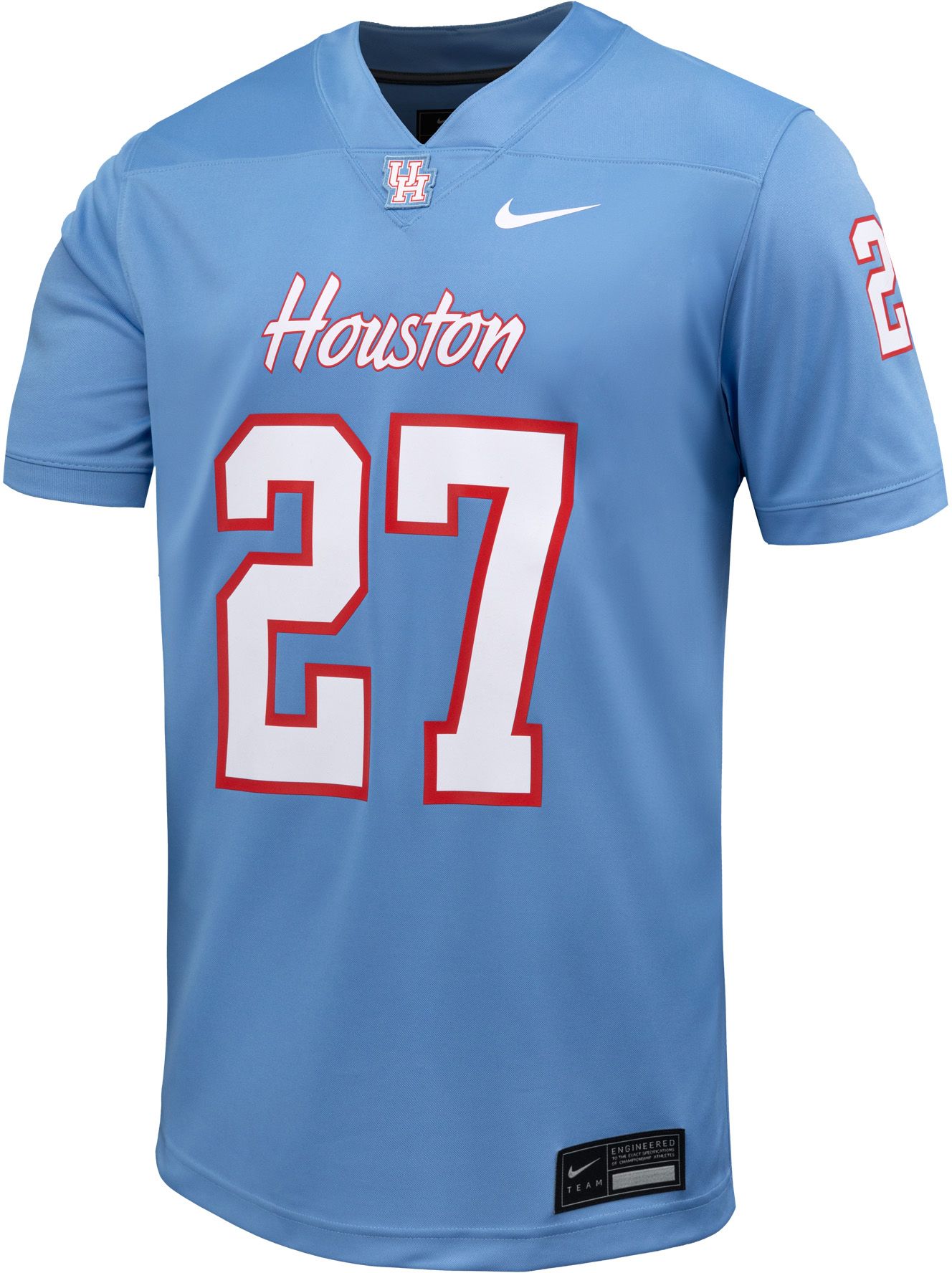 Nike Men's Houston Cougars Houston Blue Replica Alternate Football Jersey product image
