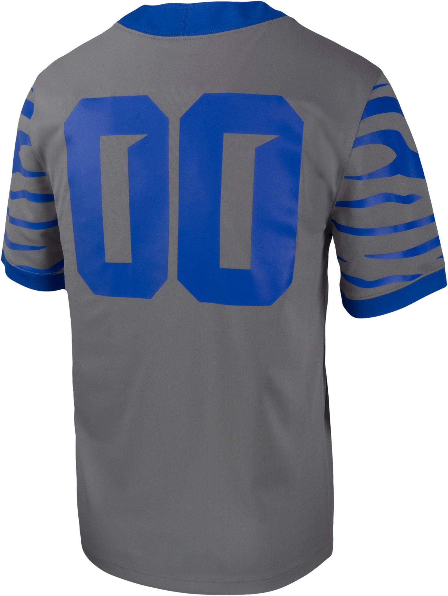 Nike Men's Memphis Tigers #00 Grey Replica Alternate Football Jersey product image