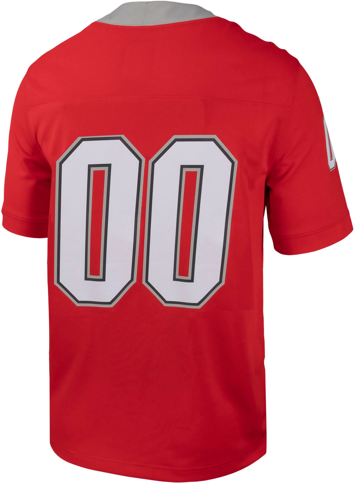 Nike Men's New Mexico Lobos #00 Cherry Replica Home Football Jersey