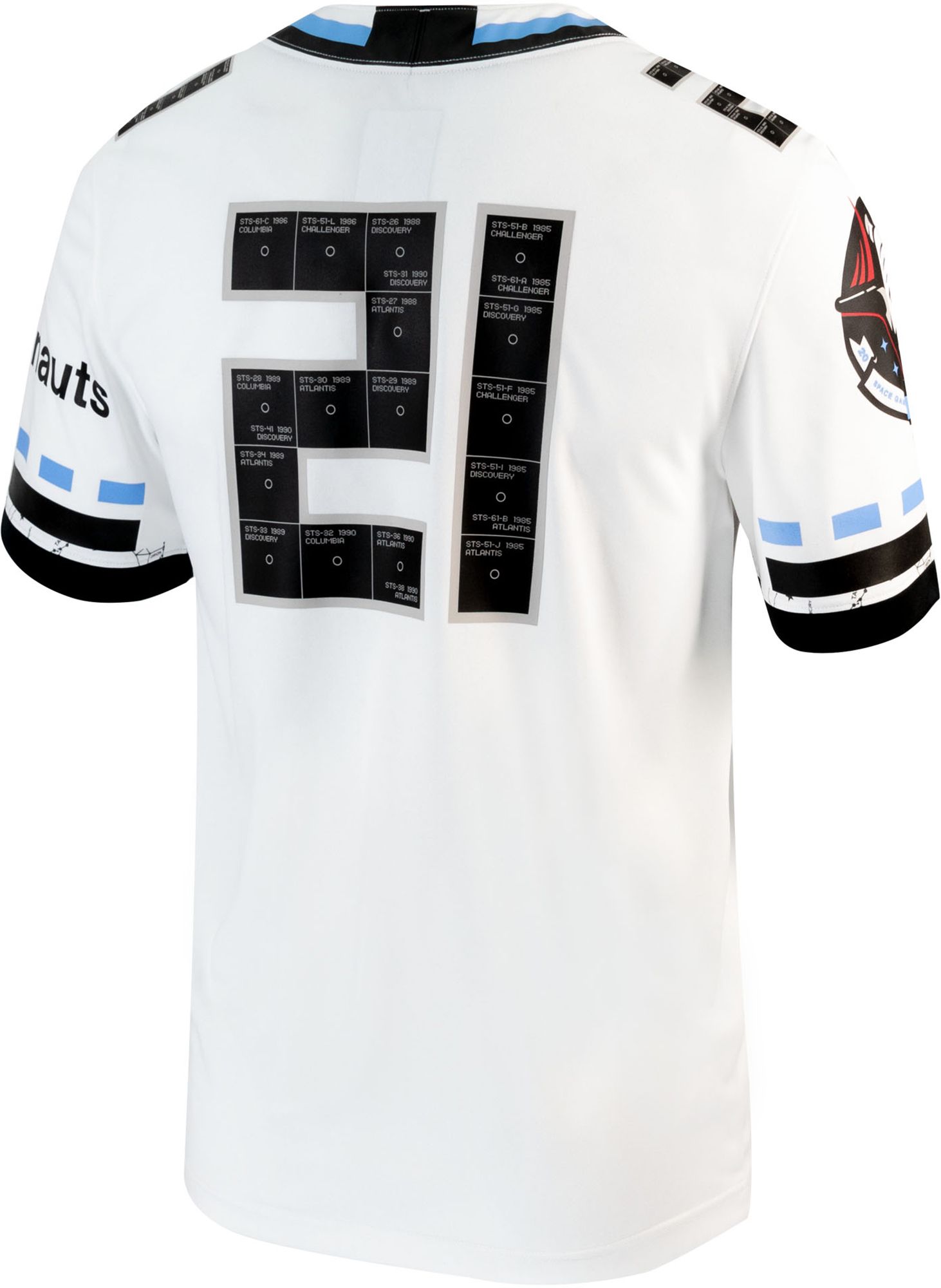 Nike Men's UCF Knights #21 Space Game White Football Jersey product image