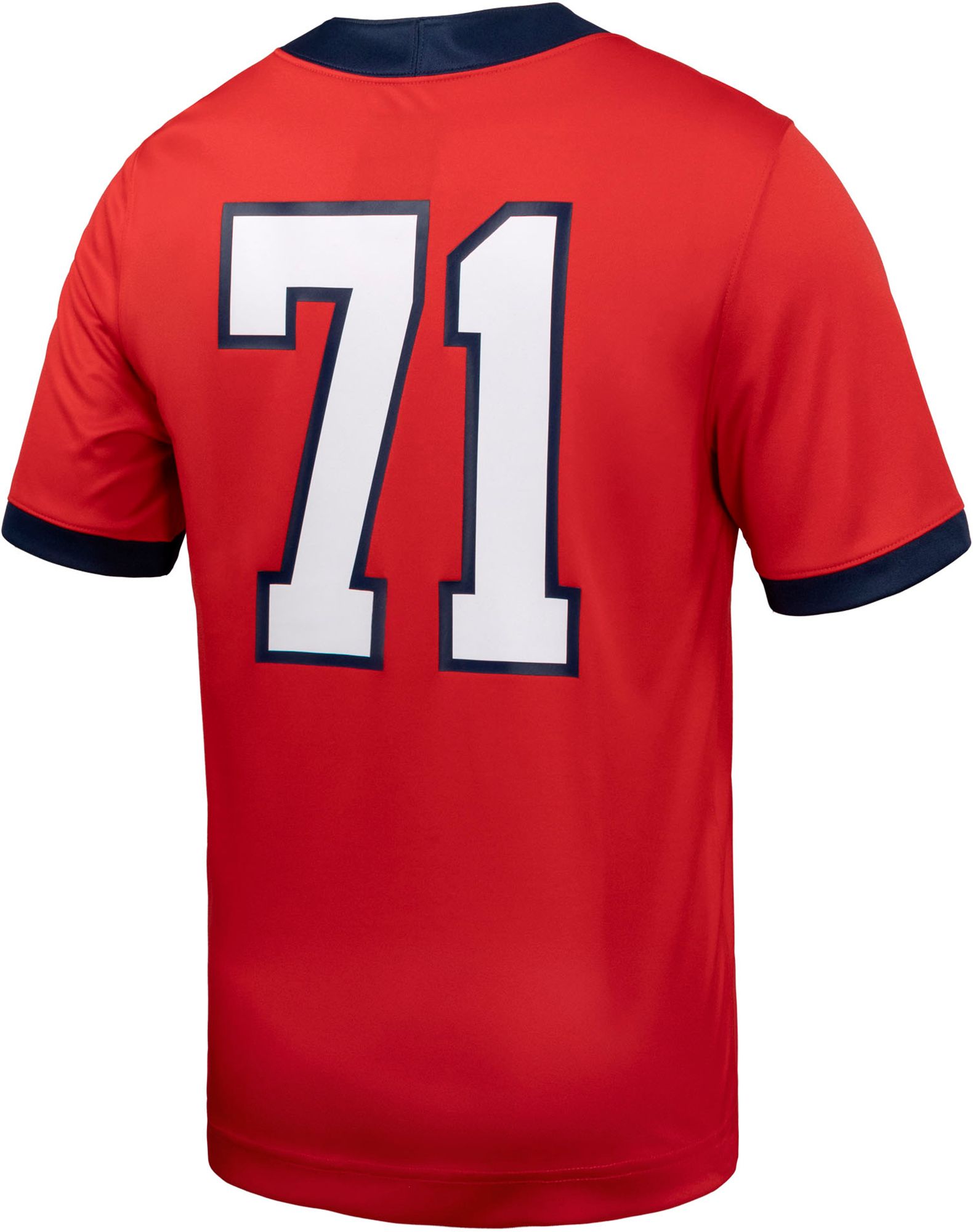 Nike Men's Liberty Flames #71 Red Replica Alternate Football Jersey product image