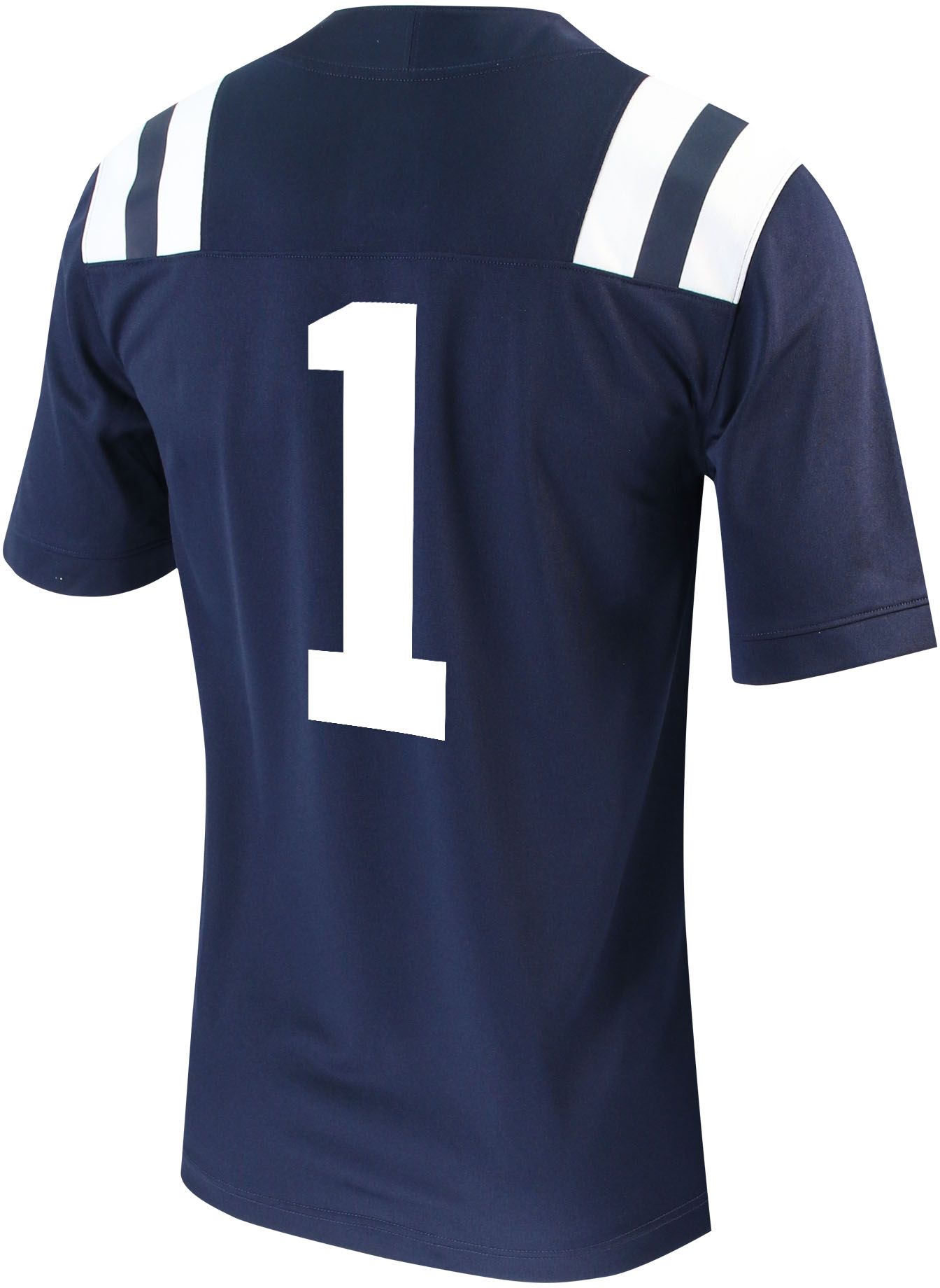 Nike Men's Ole Miss Rebels #1 Blue Untouchable Game Football Jersey product image