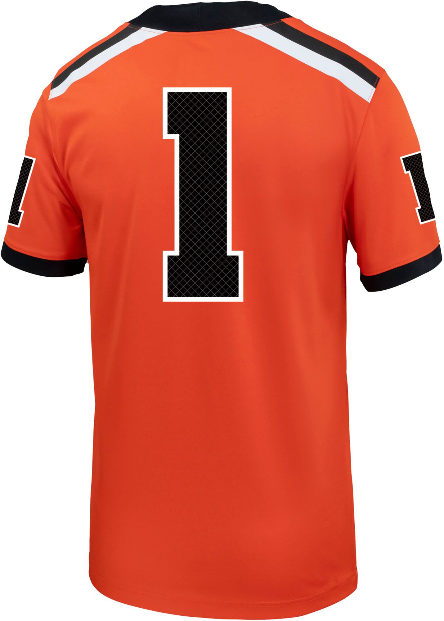 Nike Men's Oregon State Beavers #1 Orange Alternate Replica Football Jersey product image