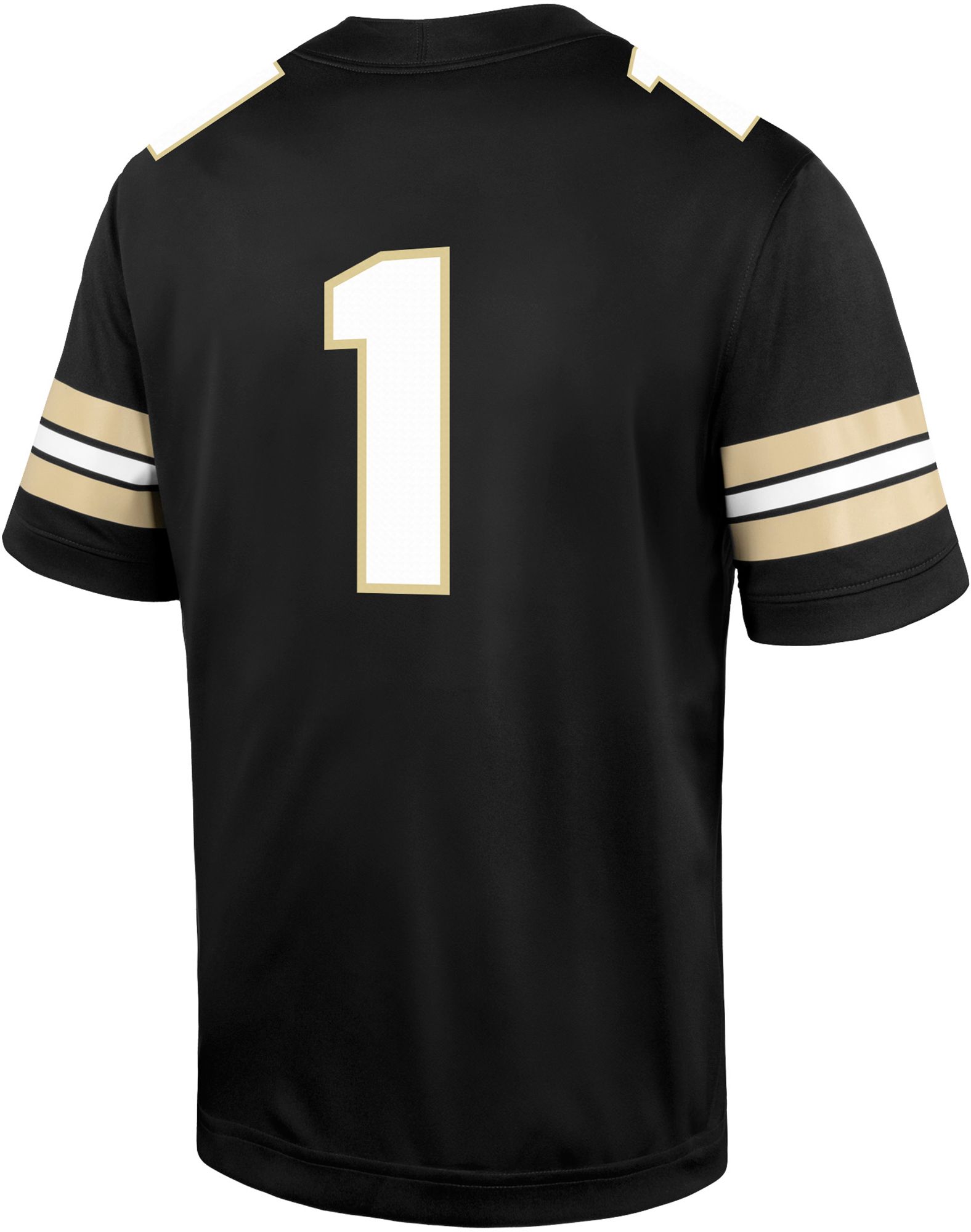 Nike Men's Purdue Boilermakers #1 Black Replica Football Jersey product image