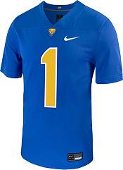 Nike Men's Pitt Panthers #1 Blue Untouchable Game Football Jersey product image