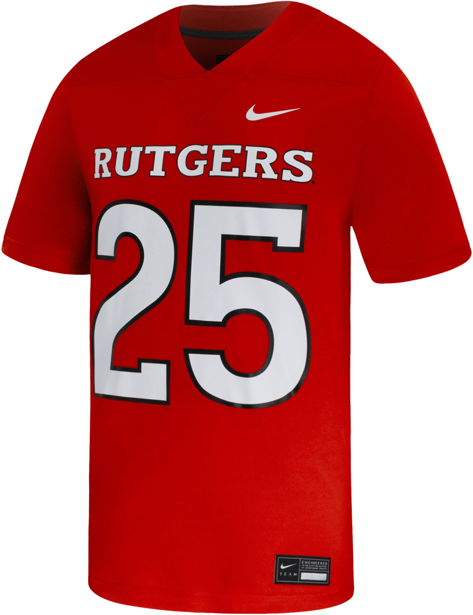 Nike Men's Rutgers Scarlet Knights Red Replica Home Football Jersey product image