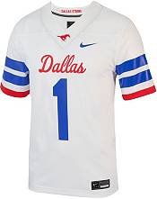 Nike Men's Southern Methodist Mustangs #1 White Untouchable Game Football Jersey product image