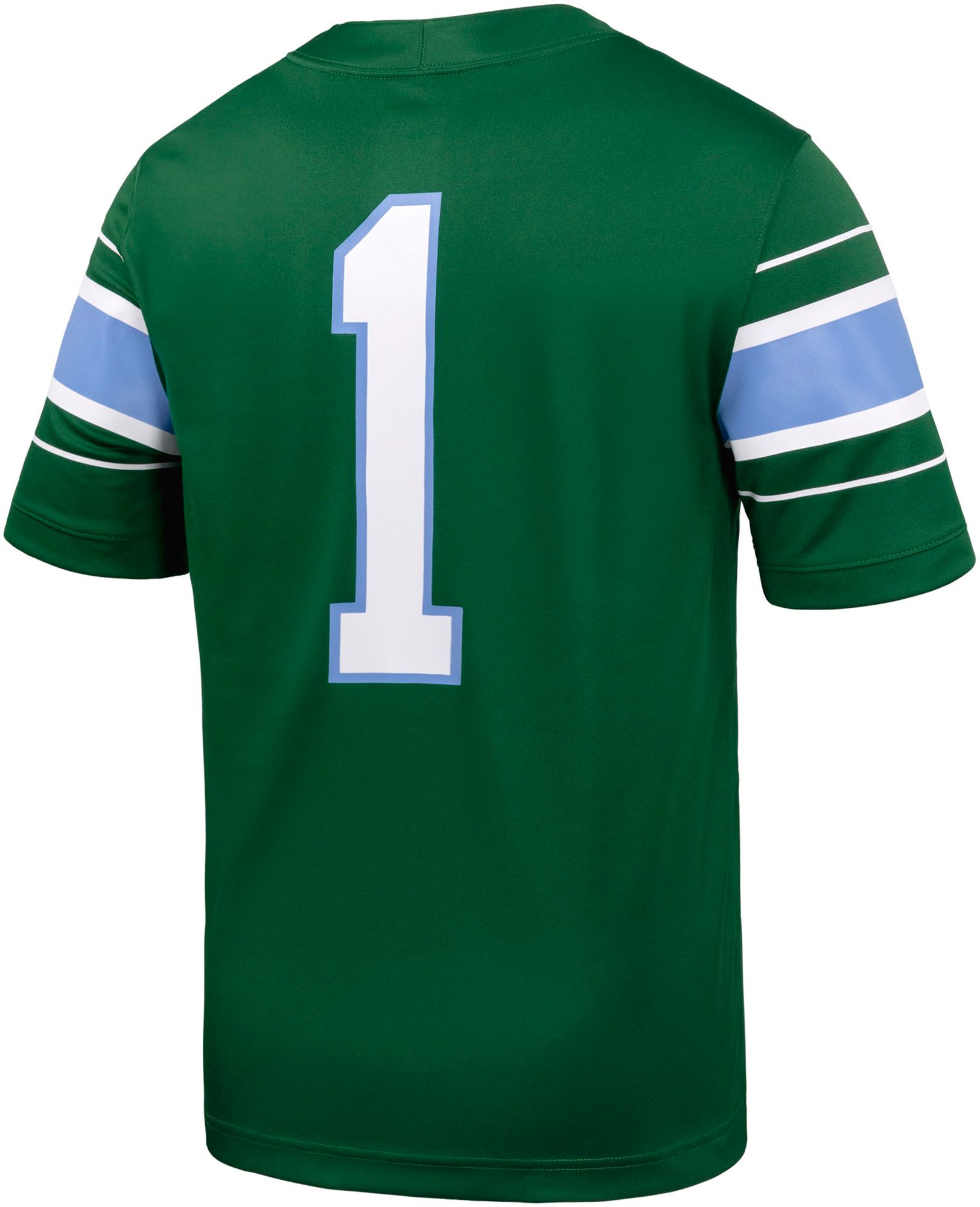 Nike Men's Tulane Green Wave #1 Green Replica Home Football Jersey product image