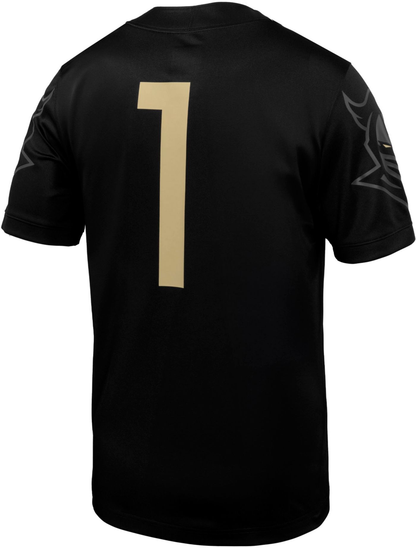 Nike Men s UCF Knights 1 Black Replica Home Football Jersey Dick s Sporting Goods