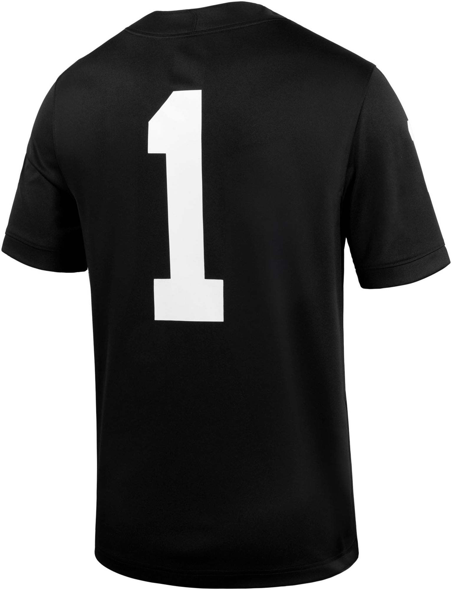 Nike Men's Vanderbilt Commodores #1 Black Replica Home Football Jersey product image