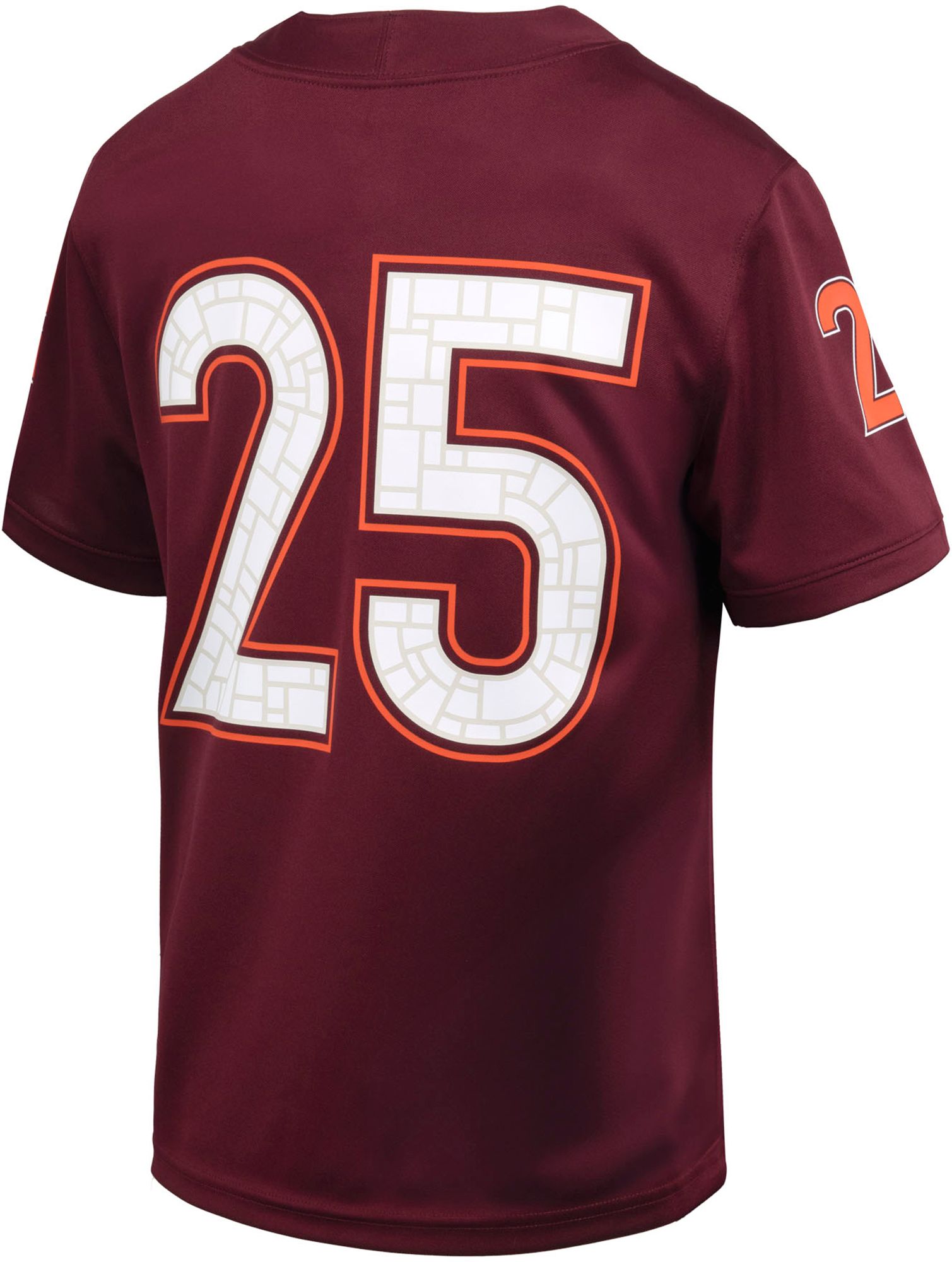 Nike Men's Virginia Tech Hokies #25 Maroon Replica Football Jersey product image