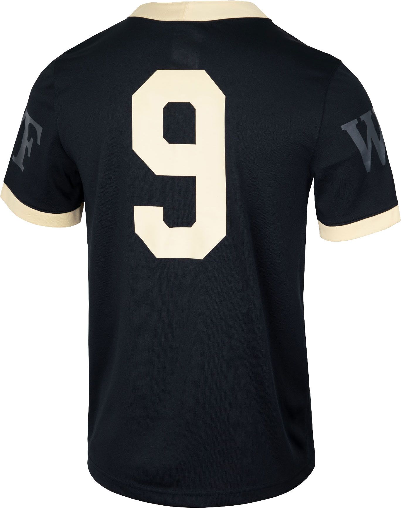 Nike Men's Wake Forest Demon Deacons Black Game Football Jersey product image