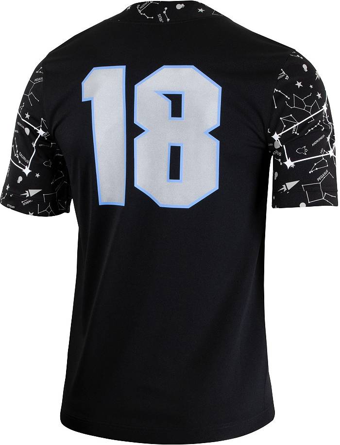 Nike Men's UCF Knights #22 Black Space Alternate Game Football Jersey, Large
