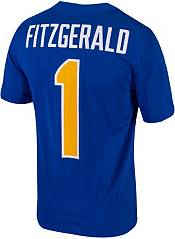 Nike Men's Pitt Panthers Larry Fitzgerald #1 Blue Untouchable Game Football Jersey product image