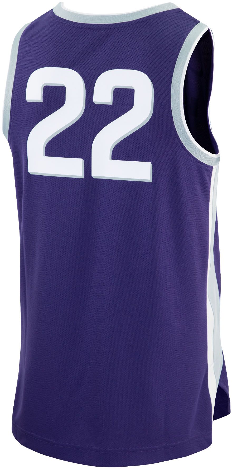 Nike Men's Kansas State Wildcats #22 Purple Replica Basketball Jersey