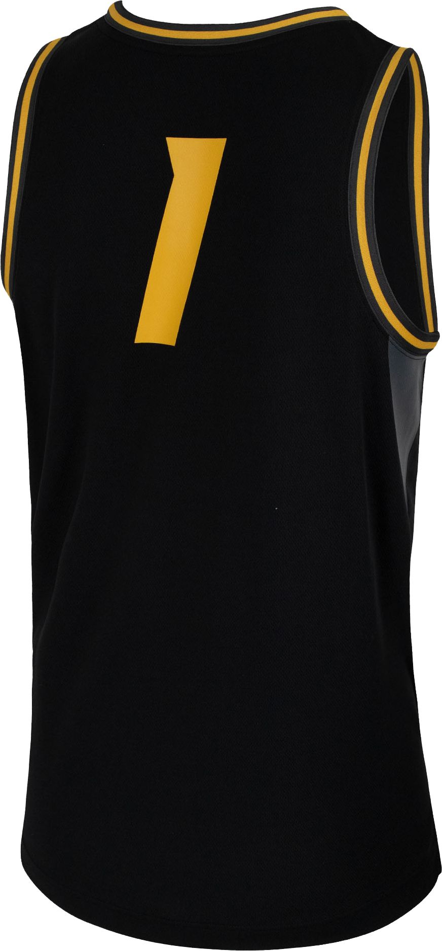 Nike Men's Missouri Tigers #1 Black Replica Basketball Jersey product image