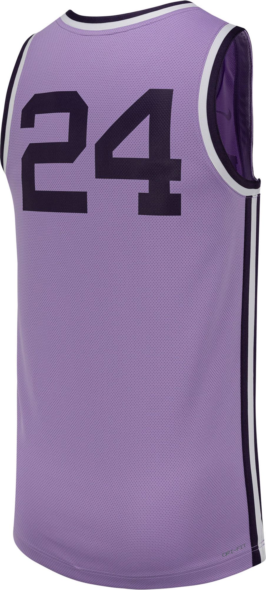 Nike Men's Kansas State Wildcats #24 Purple Replica Basketball Jersey