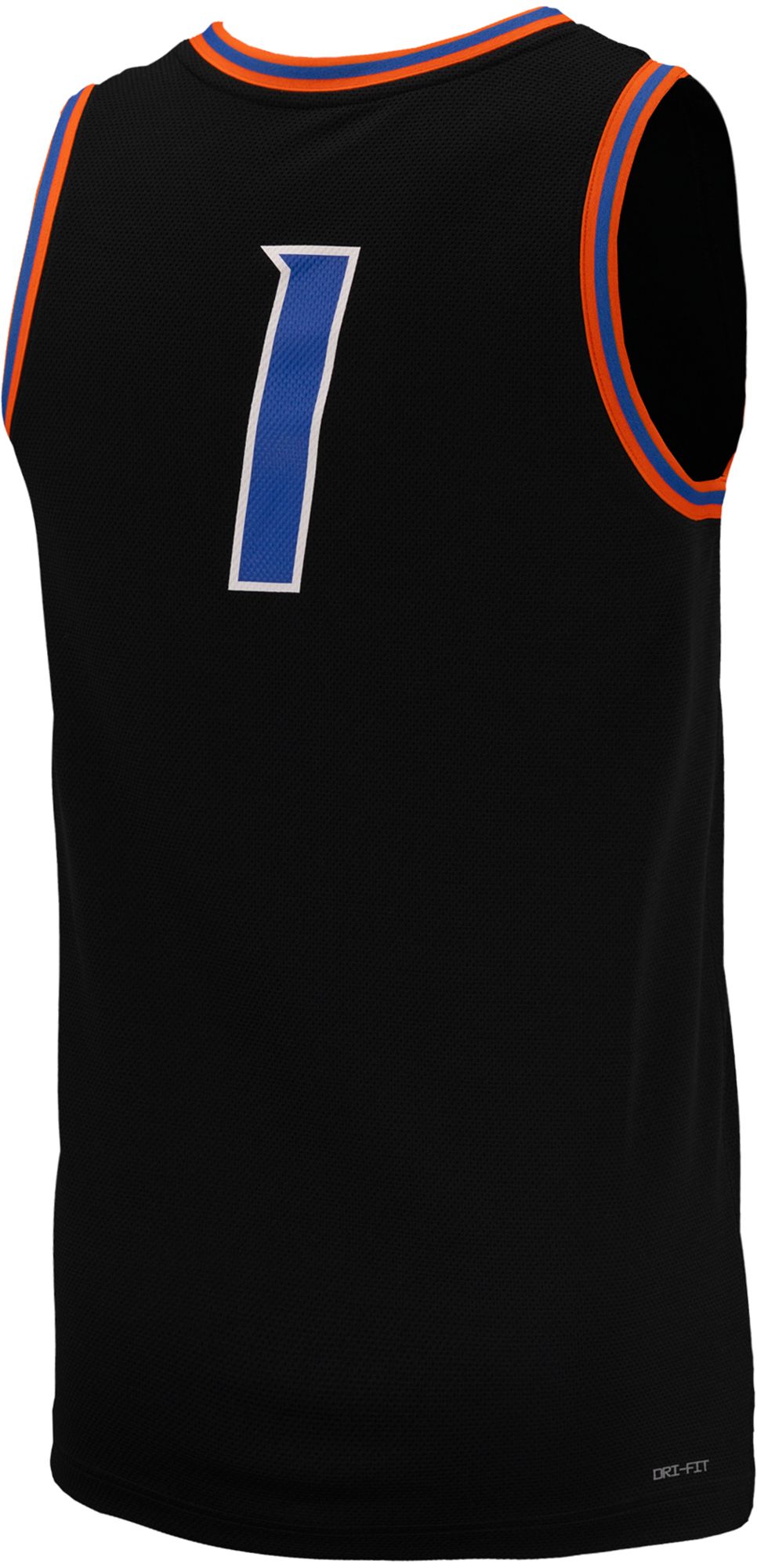 Nike Men's Boise State Broncos #1 Black Alternate Replica Basketball Jersey product image
