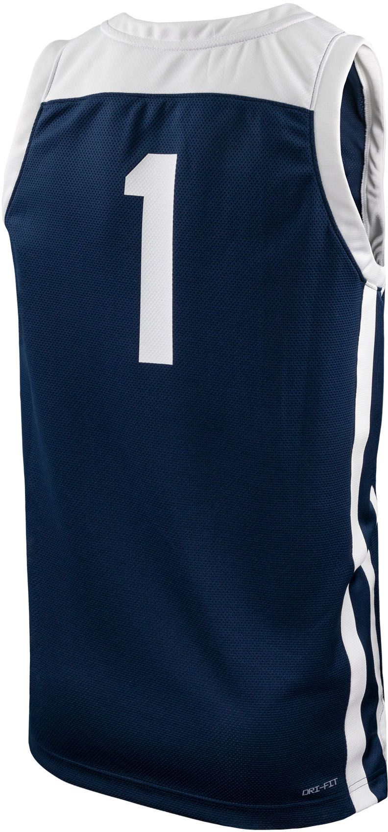 Nike Men's Butler Bulldogs #1 Blue Replica Basketball Jersey product image