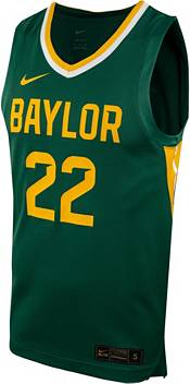 Nike Men's Baylor Bears #22 Green Replica Basketball Jersey product image