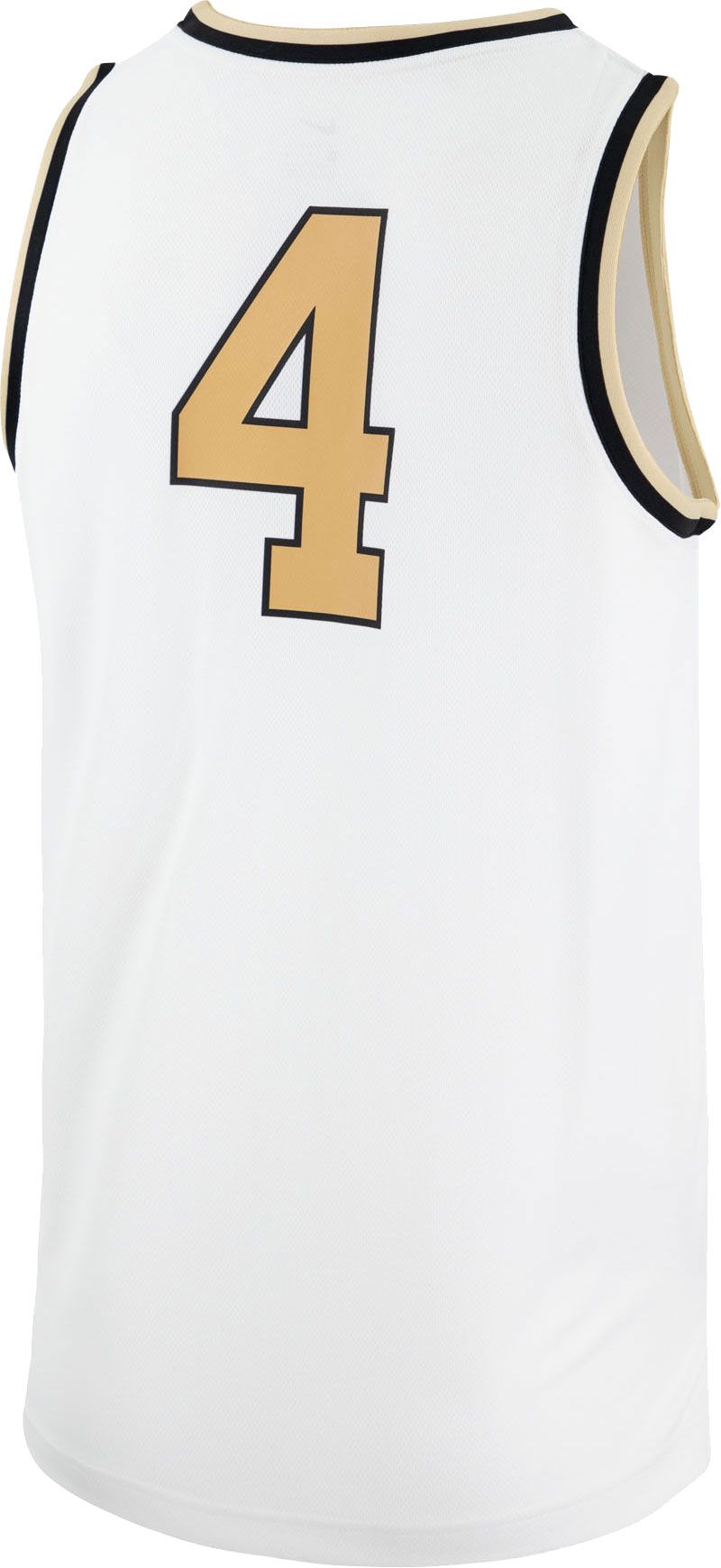 Nike Men's Colorado Buffaloes #4 White Replica Basketball Jersey